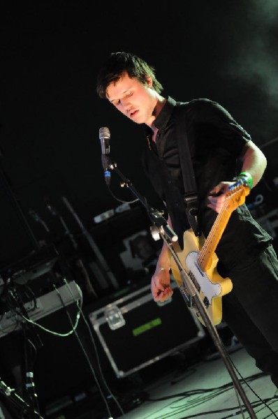 White Lies at Stubb's BarBQ, SXSW 2009, Austin, Texas