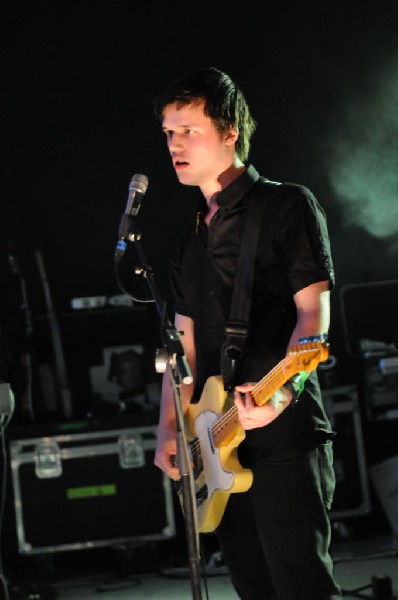 White Lies at Stubb's BarBQ, SXSW 2009, Austin, Texas