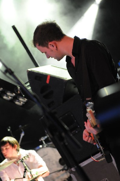 White Lies at Stubb's BarBQ, SXSW 2009, Austin, Texas