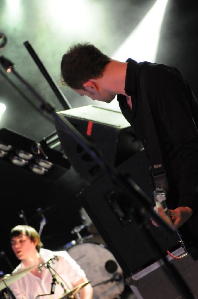 White Lies at Stubb's BarBQ, SXSW 2009, Austin, Texas