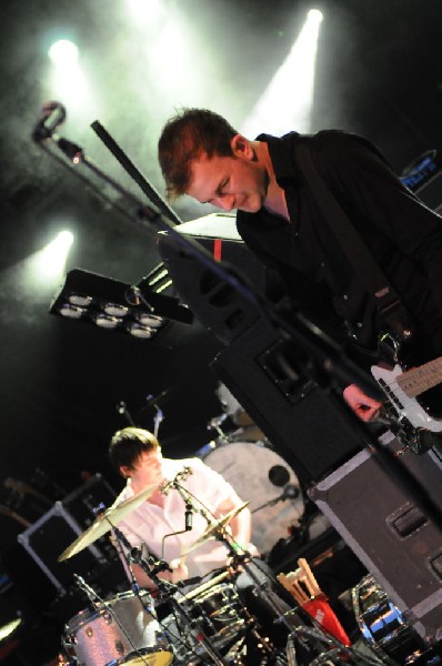 White Lies at Stubb's BarBQ, SXSW 2009, Austin, Texas