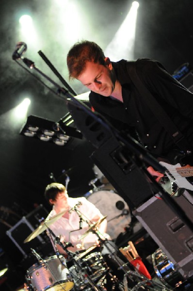 White Lies at Stubb's BarBQ, SXSW 2009, Austin, Texas