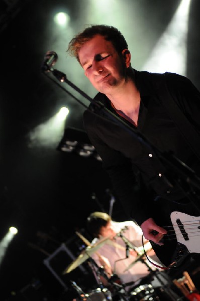 White Lies at Stubb's BarBQ, SXSW 2009, Austin, Texas