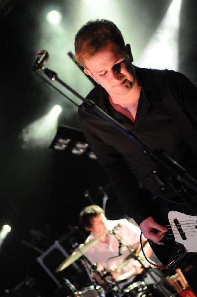 White Lies at Stubb's BarBQ, SXSW 2009, Austin, Texas