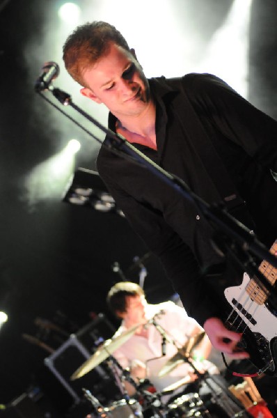 White Lies at Stubb's BarBQ, SXSW 2009, Austin, Texas