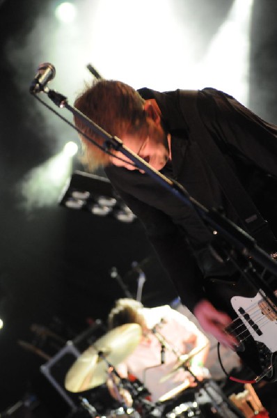 White Lies at Stubb's BarBQ, SXSW 2009, Austin, Texas