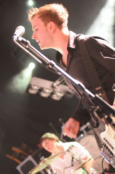 White Lies at Stubb's BarBQ, SXSW 2009, Austin, Texas