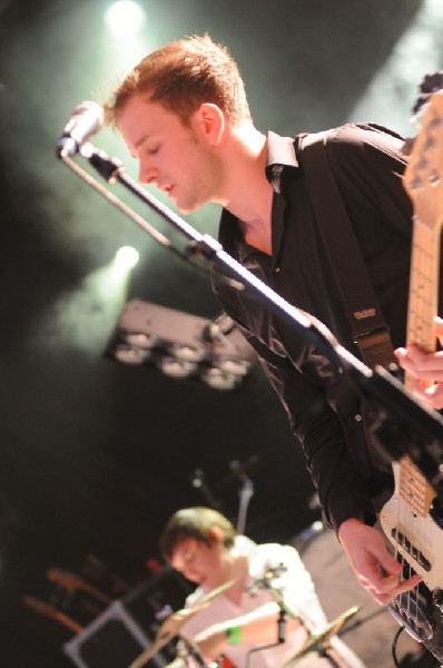 White Lies at Stubb's BarBQ, SXSW 2009, Austin, Texas