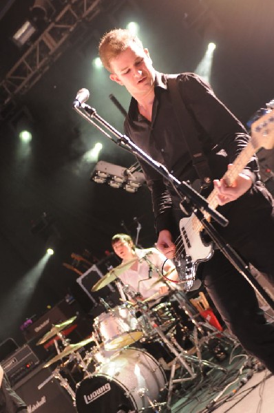 White Lies at Stubb's BarBQ, SXSW 2009, Austin, Texas