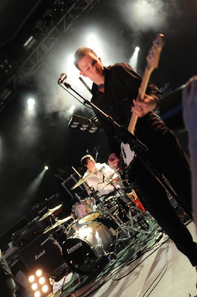 White Lies at Stubb's BarBQ, SXSW 2009, Austin, Texas