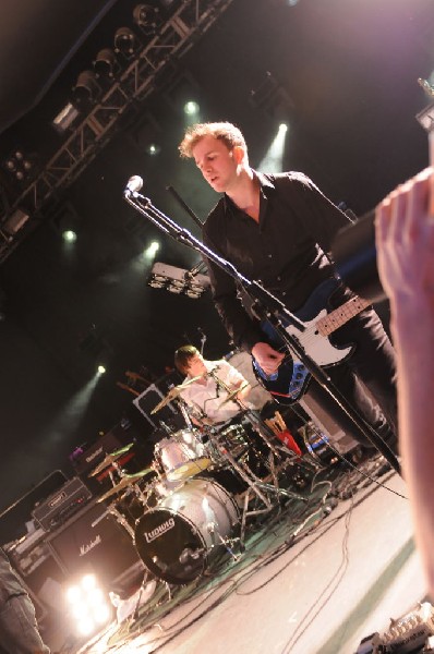 White Lies at Stubb's BarBQ, SXSW 2009, Austin, Texas