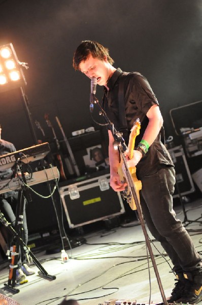 White Lies at Stubb's BarBQ, SXSW 2009, Austin, Texas