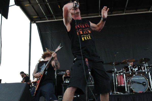 Within Chaos at Ozzfest 2008, Pizza Hut Park, Frisco, Texas