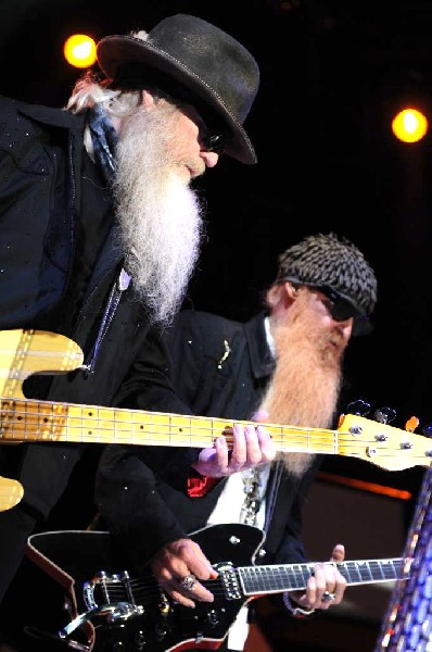 ZZ Top at The Backyard, Austin Texas (Bee Caves) 04/25/10