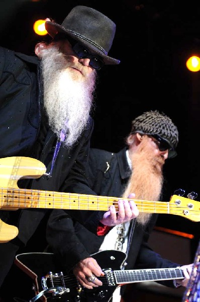 ZZ Top at The Backyard, Austin Texas (Bee Caves) 04/25/10