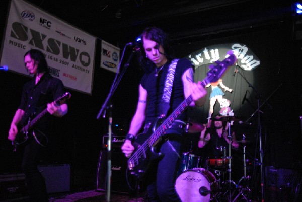 The Zico Chain soundcheck at the Dirty Dog in Austin, Texas