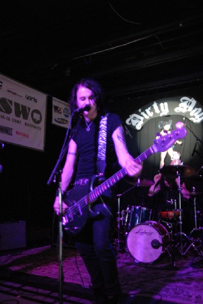 The Zico Chain soundcheck at the Dirty Dog in Austin, Texas