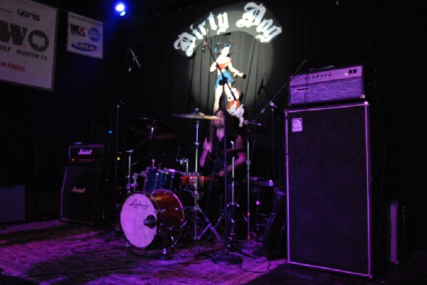 The Zico Chain soundcheck at the Dirty Dog in Austin, Texas