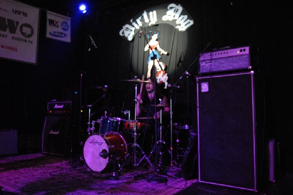 The Zico Chain soundcheck at the Dirty Dog in Austin, Texas