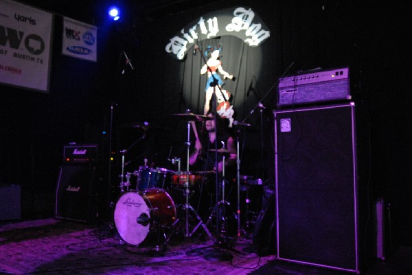 The Zico Chain soundcheck at the Dirty Dog in Austin, Texas