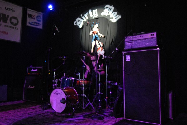 The Zico Chain soundcheck at the Dirty Dog in Austin, Texas