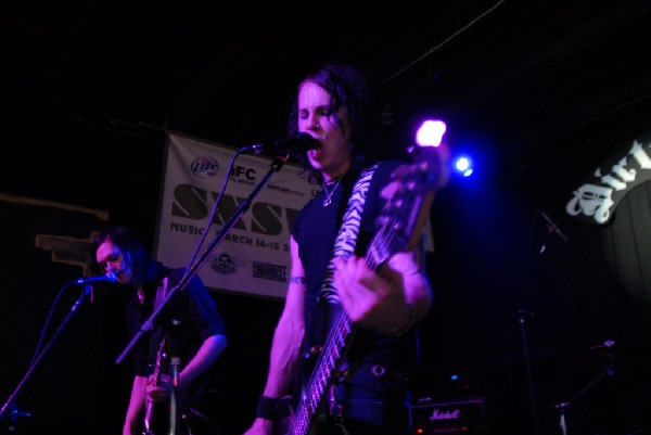 The Zico Chain soundcheck at the Dirty Dog in Austin, Texas