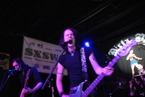 The Zico Chain soundcheck at the Dirty Dog in Austin, Texas