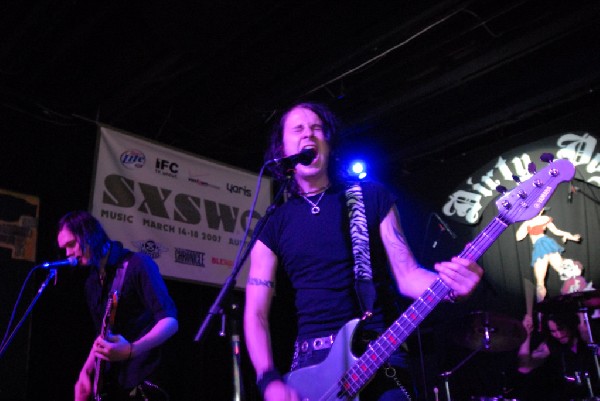 The Zico Chain soundcheck at the Dirty Dog in Austin, Texas