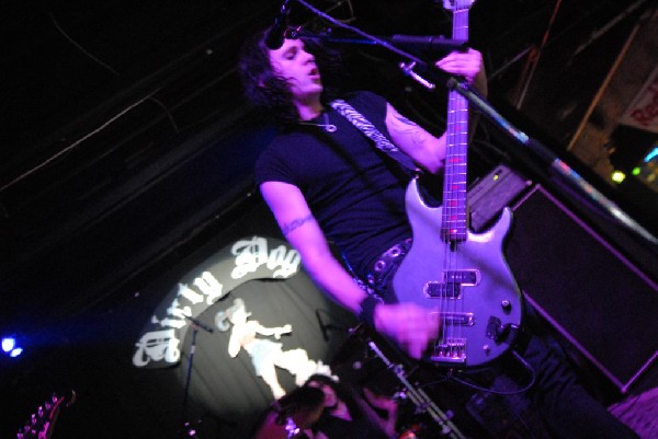 The Zico Chain soundcheck at the Dirty Dog in Austin, Texas