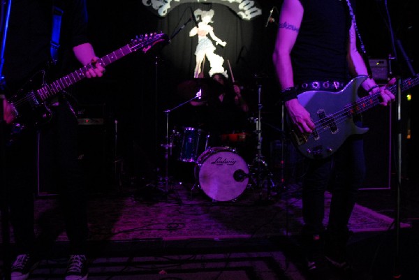 The Zico Chain soundcheck at the Dirty Dog in Austin, Texas