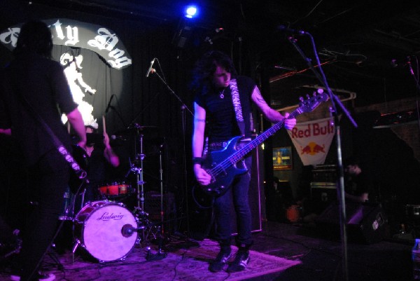 The Zico Chain soundcheck at the Dirty Dog in Austin, Texas