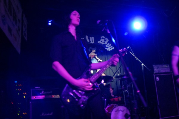 The Zico Chain soundcheck at the Dirty Dog in Austin, Texas