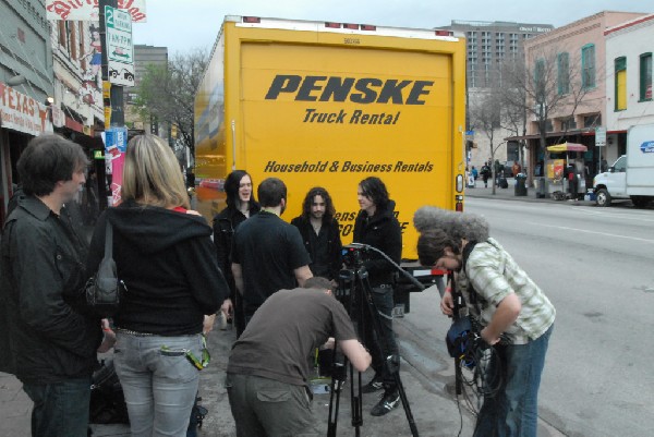 The Zico Chain TV Interviews outside the Dirty Dog in Austin, Texas