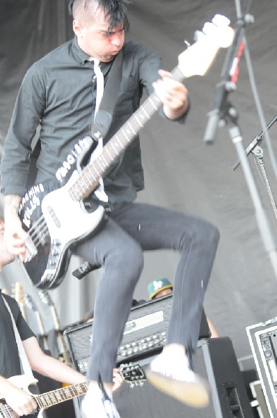 Anti Flag at Warped Festival, San Antonio, Texas