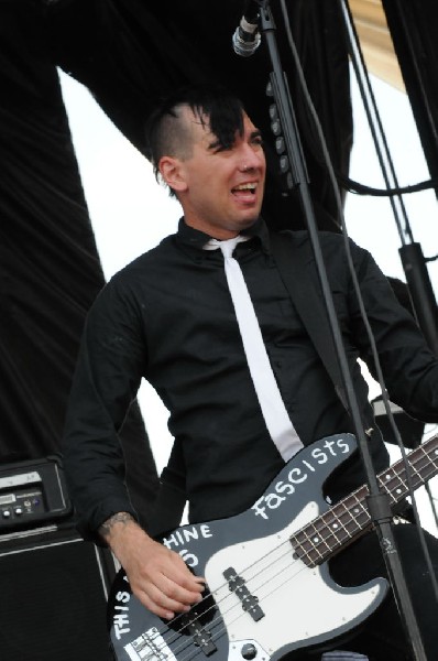 Anti Flag at Warped Festival, San Antonio, Texas