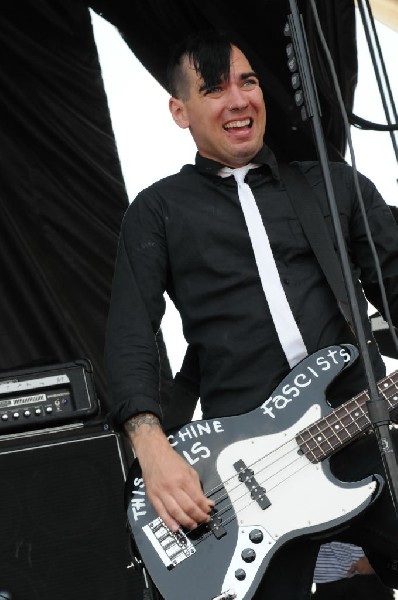 Anti Flag at Warped Festival, San Antonio, Texas
