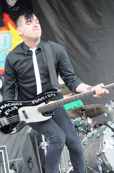 Anti Flag at Warped Festival, San Antonio, Texas