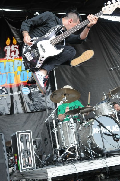 Anti Flag at Warped Festival, San Antonio, Texas
