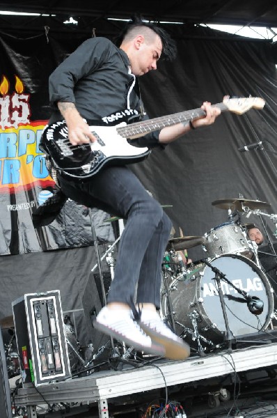 Anti Flag at Warped Festival, San Antonio, Texas