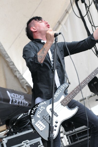 Anti Flag at Warped Festival, San Antonio, Texas
