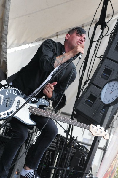 Anti Flag at Warped Festival, San Antonio, Texas