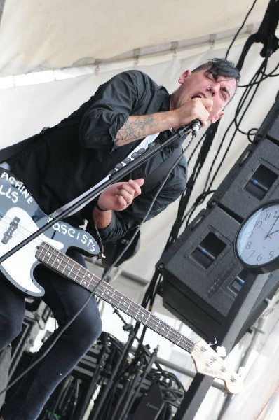 Anti Flag at Warped Festival, San Antonio, Texas