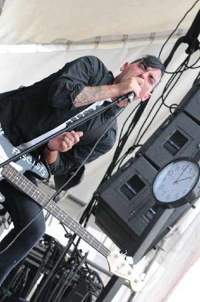Anti Flag at Warped Festival, San Antonio, Texas
