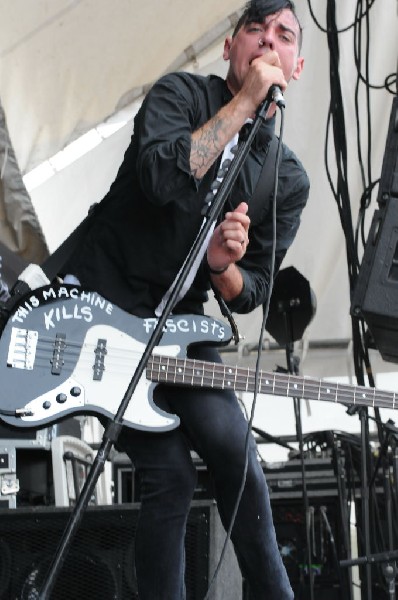 Anti Flag at Warped Festival, San Antonio, Texas