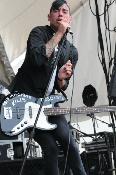 Anti Flag at Warped Festival, San Antonio, Texas