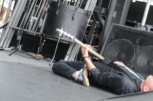 Anti Flag at Warped Festival, San Antonio, Texas
