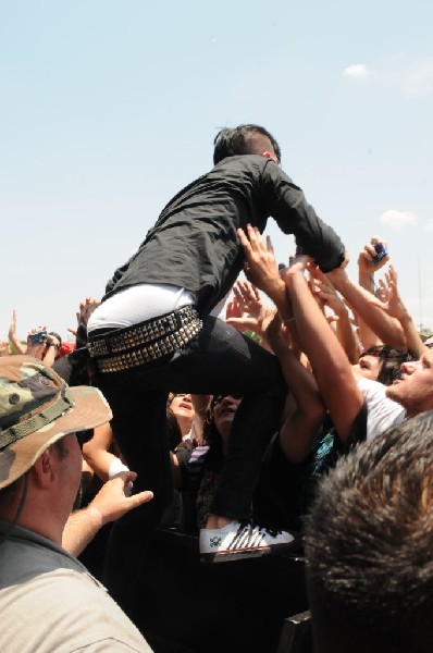 Anti Flag at Warped Festival, San Antonio, Texas