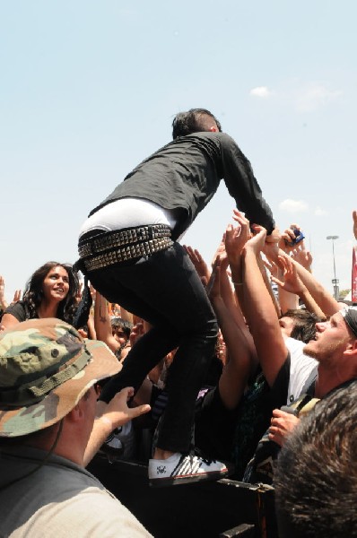 Anti Flag at Warped Festival, San Antonio, Texas