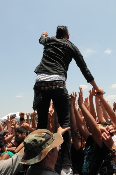 Anti Flag at Warped Festival, San Antonio, Texas