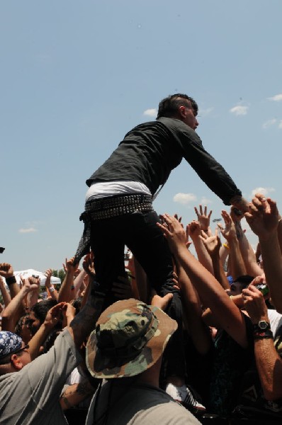 Anti Flag at Warped Festival, San Antonio, Texas